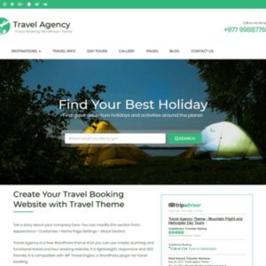 Travel Agency WordPress Theme